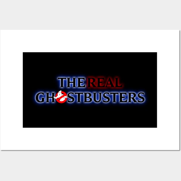 The Real GhostBusters V2 Wall Art by MalcolmDesigns